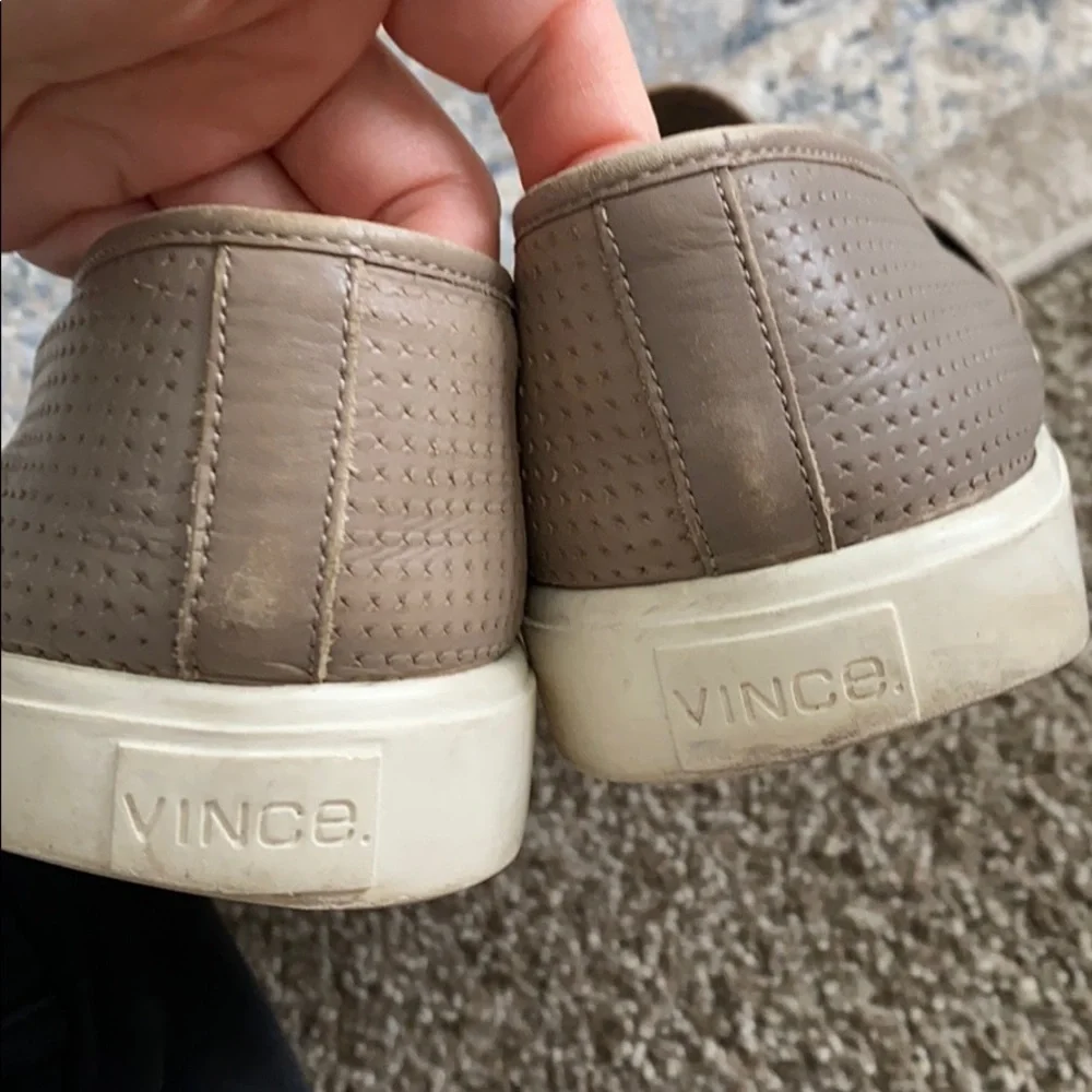 Vince Blair slip-on taupe beige sneakers - Picture 14 of 15